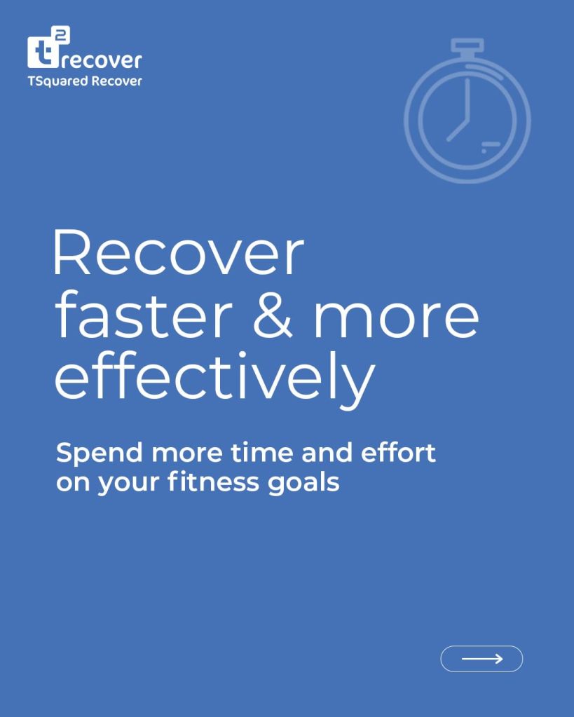 Recover faster and more effectively
